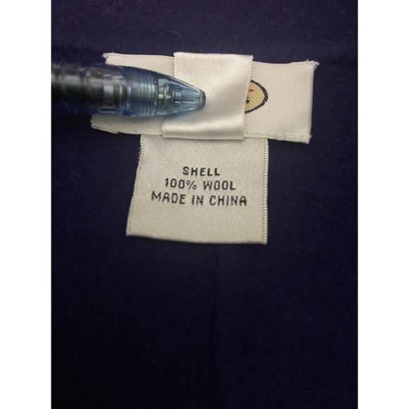 Talbots Womens Blazer Sz 18 Purple Wool Jacket Pockets Business Office Classy - Picture 5 of 5